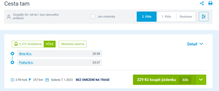 Nakup Jizdenky Do Vlaku 1